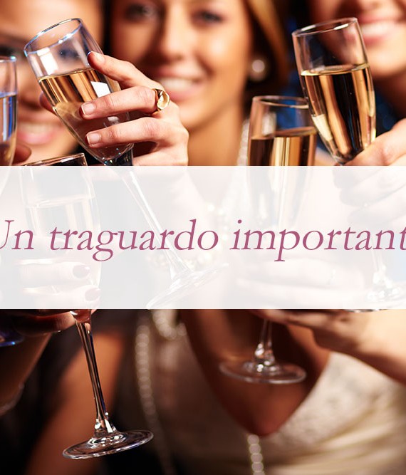 festeggiare un traguardo importante