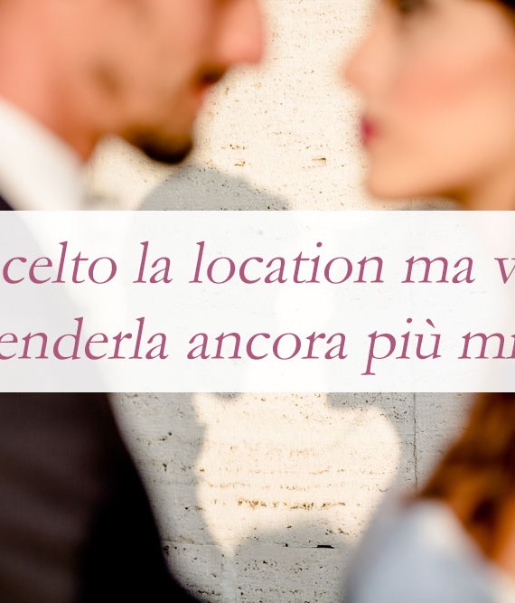 scenografia a noleggio per matrimoni