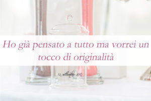 idee per matrimonio