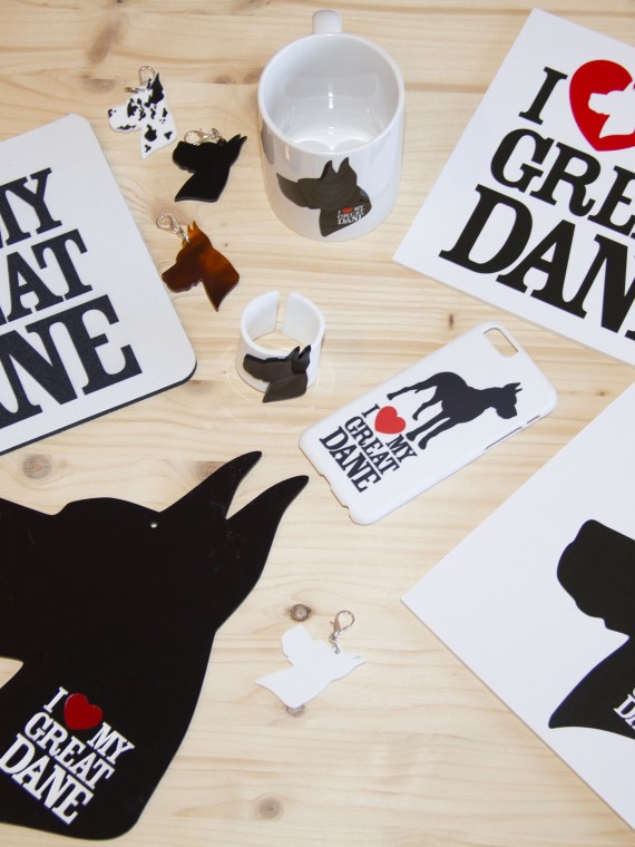 I Love My Great Dane kit e idee regalo per proprietari di alani