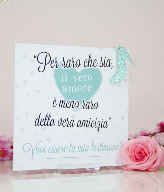 Vuoi essere il mio testimone
